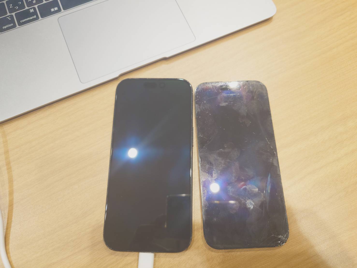 【大崎よりご来店】iPhone16Proの画面交換修理をご依頼いただきました！